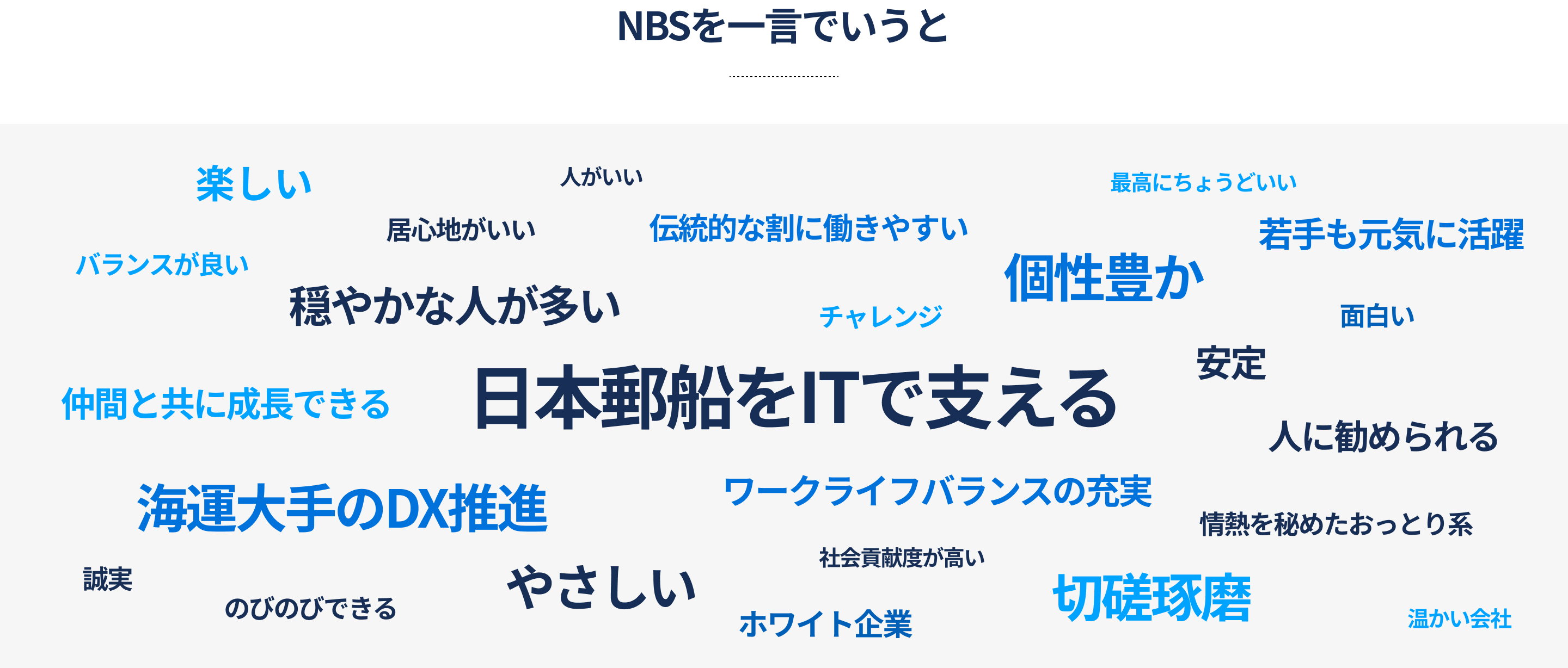 NBSを一言でいうと